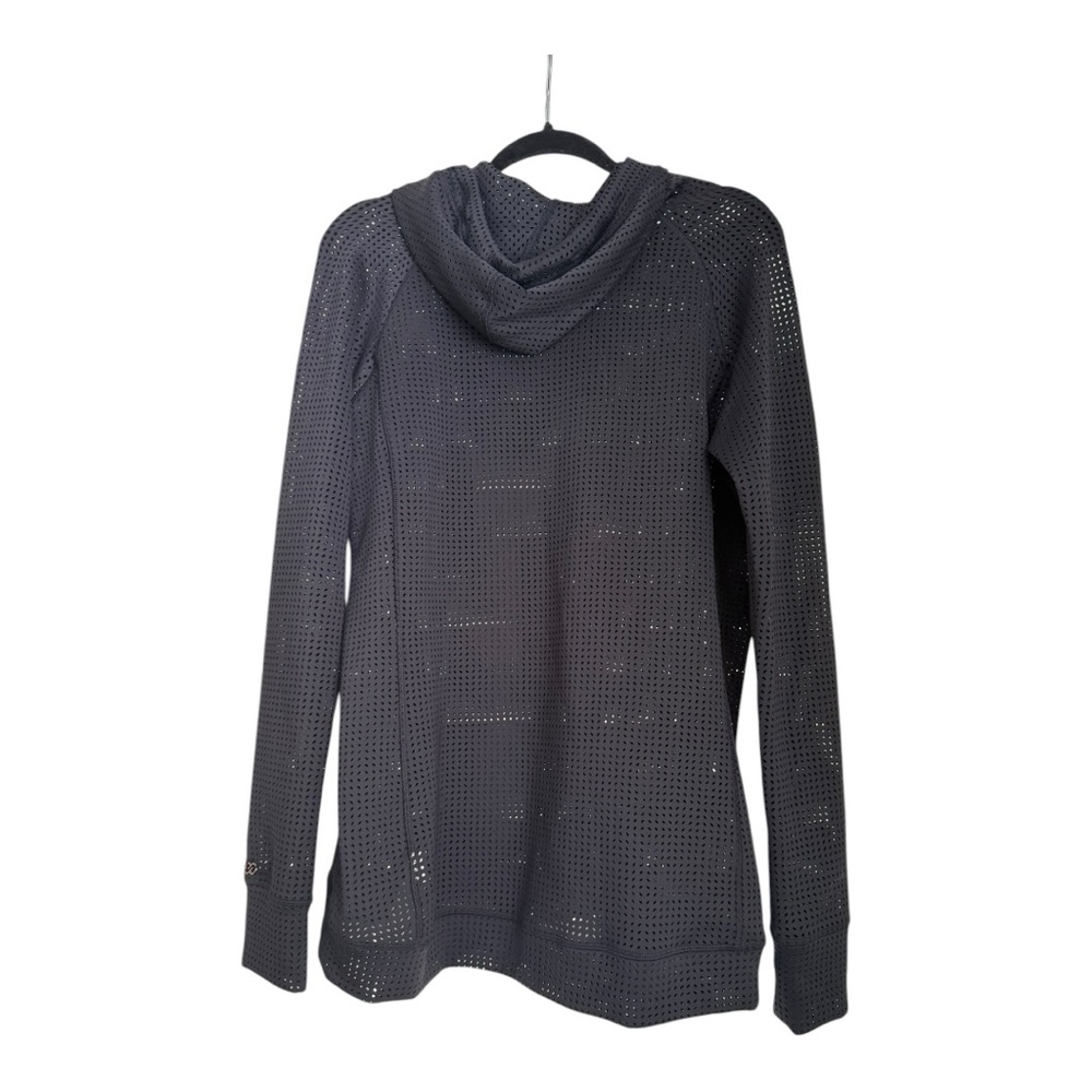✨ LIMITED EDITION! ✨CALIA by Carrie Underwood Black Mesh Sweatshirt - Picture 2 of 6